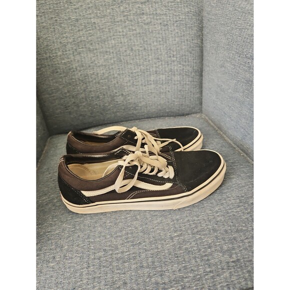 Vans Old Skool Skater Shoes Black & White Men's 8.5 Women's 10 - Picture 1 of 12